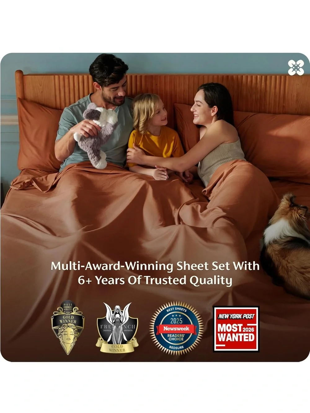 NEW Bedsure PureWoven Rayon Sheet Set Derived from Bamboo